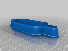 missile popsicle cookie cutter 3d print model - Mito3D