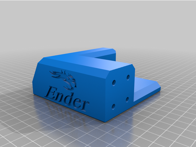 ender 3 controller montare creality 3D print model - Mito3D
