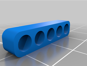 closed cable combs 3d print model - Mito3D