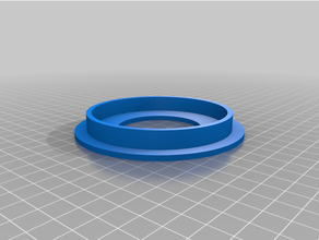 mein ender 3 filament spulen adapter 3d print model - Mito3D