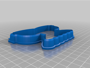 mustache glasses cookie cutter 3d print model - Mito3D