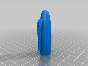 Aperto 3d Fontana penna sigaro forma cap clip 3d print model - Mito3D