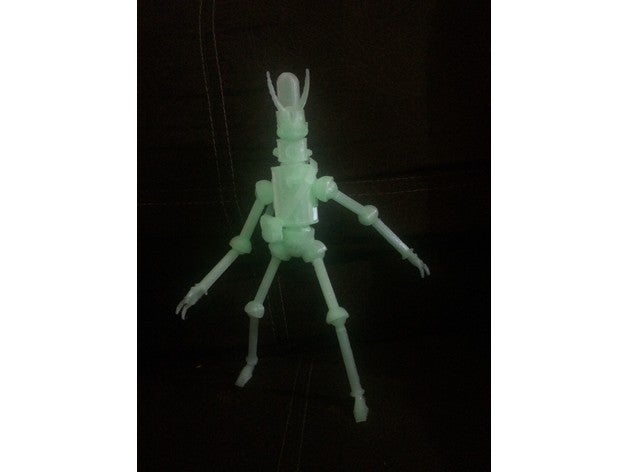 Tengu Aktion Zahl Roboter 3D print model - Mito3D