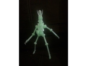 tengu acción figura robot 3d print model - Mito3D