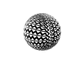 icosa Ball 3d print model - Mito3D