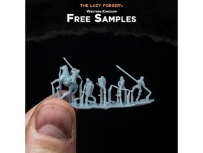 western kingdom - troops free sample 3d print model - Mito3D