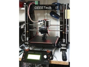 geeetech i3 lcd pannello 3d print model - Mito3D