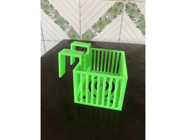 spugna titolare supporto cucina 3D print model - Mito3D