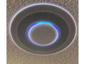 echo dot 3 in-ceiling amazon ceiling mount 3d print model - Mito3D