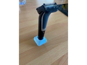 philips blade stand - support rasoir razor holder 3d print model - Mito3D