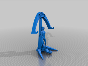 ipad ayakta durmak Kulp destek nsfw nudes çıplak Sanat kız 3d print model - Mito3D