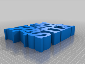 successione personalizzato 3d print model - Mito3D