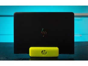 hp ordenador portátil vertical estante soporte creatividad ender 3 Pro 3d print model - Mito3D