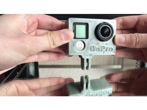 gopro 4 Kamera fpv montieren Gadget gopro4 3d print model - Mito3D