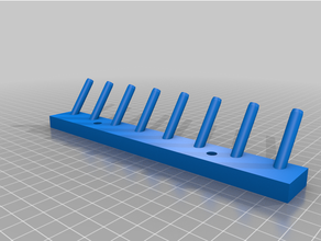 simple utensil hook 3d print model - Mito3D