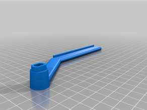 ice maker shut arm fridge lever samsnung stopper 3d print model - Mito3D