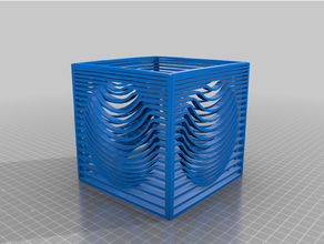 ilusión caja 3d print model - Mito3D