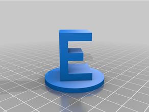 keteys sekizinci mektup özelleştirilmiş 3d print model - Mito3D