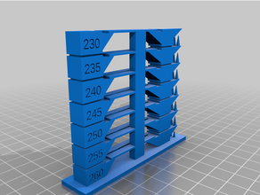 personalizzato temperatura Torre 3d print model - Mito3D