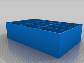 4x3 Sortierbox angepasst 3d print model - Mito3D
