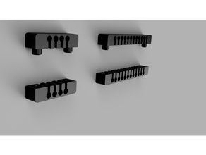 cable comb management pc psu 3d print model - Mito3D