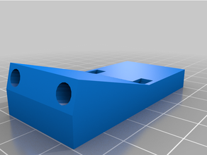 bolso orifício gabarito 5 mm 15 graus personalizado 3d print model - Mito3D