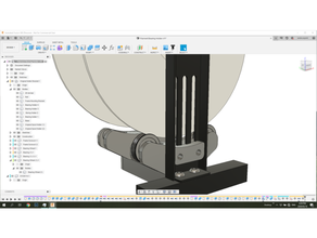 ender 3 carretel suporte rolamento crialidade melhoria filamento menina guia 3d print model - Mito3D