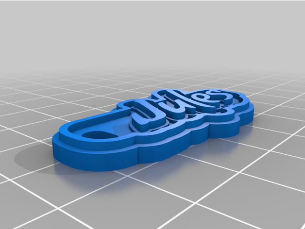 jules customized 3D print model - Mito3D