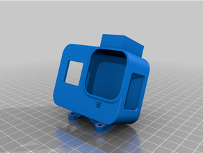 sourceone gopro 8 mount hero 3d print model - Mito3D