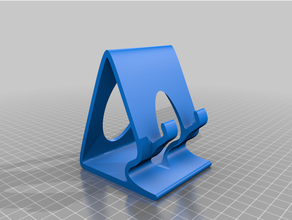 phone stand collect dust collection porta cellulare 3d print model - Mito3D