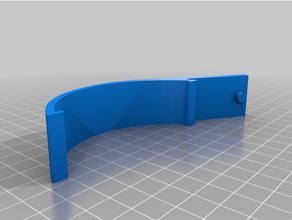 flsun qq s ışık bar ek dosya kelepçeler 3d print model - Mito3D