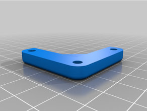 plexiglass mounting clips 3d print model - Mito3D