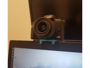 Kamera Webcam Laptop montieren Stativ Schraube Halter Unterstützung 3d print model - Mito3D