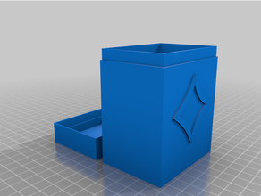 incolore mtg scatola personalizzato 3d print model - Mito3D