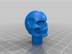 cr-10s skull extruder visualizer 3d print model - Mito3D