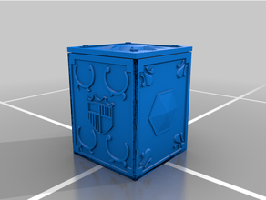 Santo seiya León menor caja 3d print model - Mito3D