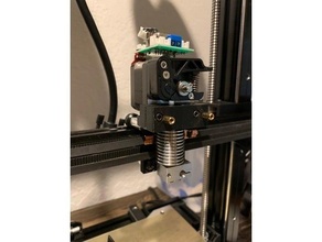 Formbot vivedino rex 30 e3d v6 heiß Aktualisierung Adapter hotend idex 3d print model - Mito3D