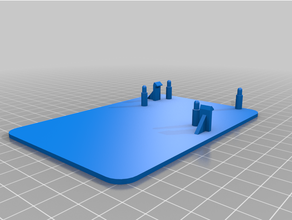 arduino uno clip-in holder breadboard case 3d print model - Mito3D