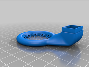 anycubic mega circular fan duct 50 15 3d print model - Mito3D