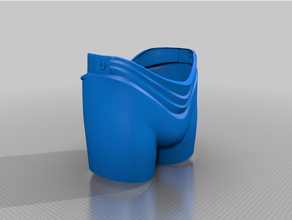 c3po shorts fixed crotch jesse m 3d print model - Mito3D