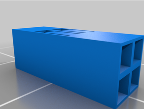 customized parametric dupont shell rows 3d print model - Mito3D