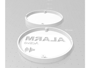 alarme afficher boîte 3d print model - Mito3D
