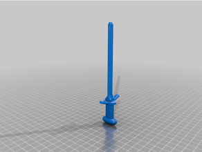 Breitschwert Stift bic breit Schwert 3d print model - Mito3D