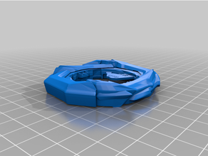 sparking beyblade 3d print model - Mito3D