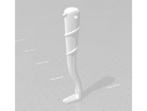 Tick Twister Schlüsselring Loch 3d print model - Mito3D