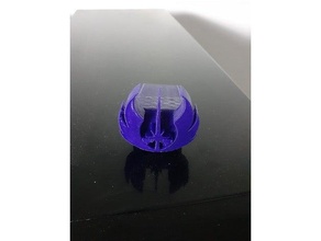 Jedi Symbol Tür 3d print model - Mito3D