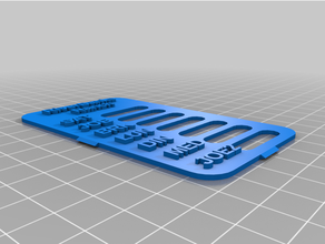 comida medicinas rastreador personalizado 3d print model - Mito3D
