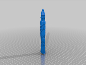sonic driver pen bic screw screwdriver 3d print model - Mito3D
