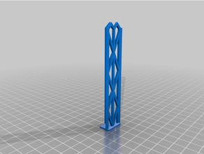 Lithophan Unterstützung Struktur 3d print model - Mito3D