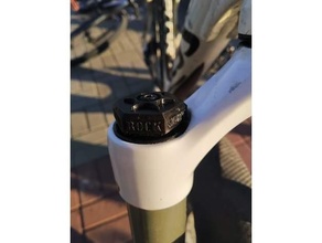 Rockshox reba Aussperrung Deckel Fahrrad Gabel mtb 3d print model - Mito3D